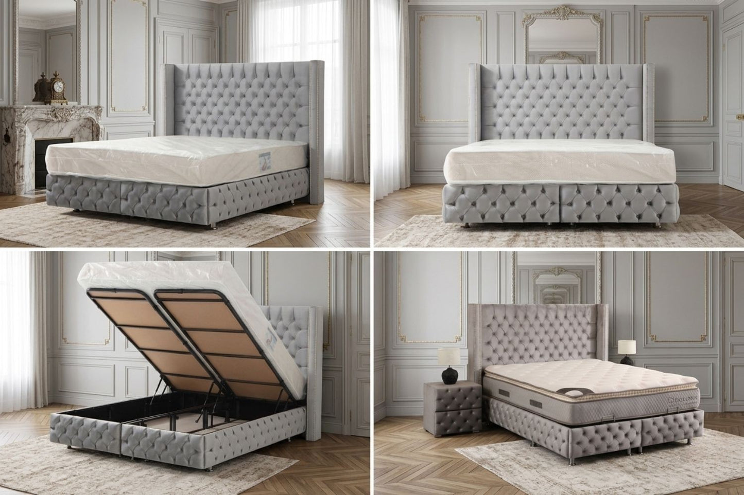 Lit Coffre Baroque