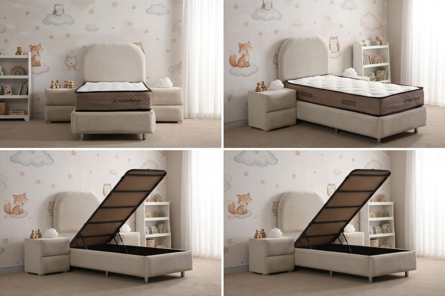 Lit Coffre Enfant Opale